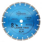 Диск алмазный отрезной 300*25,4*12 Лазер бетон Trio Diamond