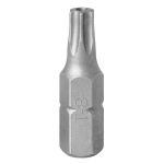 Вставка (бита) торцевая 1/4", TORX, T8, L = 25, с отверстием KING TONY