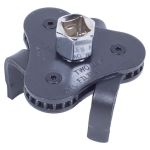 Съемник масляных фильтров 1/2", 63-102 мм, трехзахватный KING TONY