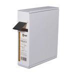 Термоусадочные цветные трубки в компактной упаковке T-BOX 6/3 черный (10м) КВТ