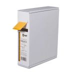 Термоусадочные цветные трубки в компактной упаковке T-BOX 6/3 желтый (10м) КВТ
