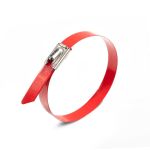 Стяжки стальные с покрытием СКС-П (316) 7,9*300 (красн) Fortisflex