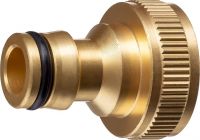 BI-34, 3/4", адаптер штуцерный с внутренней резьбой, из латуни Grinda