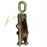 Блок монтажный (отводной) с ушком МБ 20-1У (2 тонны, 1 шкив) Малиен