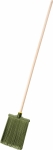 СИБИН плоская на деревянном черенке, 320х255мм, распушенная,гибкая, полипропилен, коническое резьбовое соединение, пластиковая метла (39224-1) СИБИН