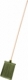 СИБИН плоская на деревянном черенке, 320х255мм, распушенная,гибкая, полипропилен, коническое резьбовое соединение, пластиковая метла (39224-1) - фото 1