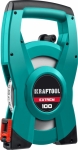 KRAFTOOL EXTREM, 100 м, геодезическая стальная мерная лента Kraftool