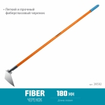 Мотыга Grinda из нержавеющей стали PH-180 FIBER, 180 х 125 х 1360 мм, нержавеющая сталь, трапециевидный профиль, фибергласовый черенок, мотыга, PROLine Grinda