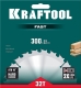 KRAFTOOL Fast 300х32мм 32Т, диск пильный по дереву - фото 2