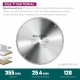 KRAFTOOL Multi Material 355х25.4мм 120Т, диск пильный по алюминию - фото 3
