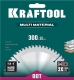 KRAFTOOL Multi Material 300х30мм 80Т, диск пильный по алюминию - фото 2