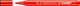 ЗУБР ММ-400, красный, 2 мм, круглый, маркер меловой, ПРОФЕССИОНАЛ (06332-3) - фото 1