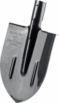 ЗУБР ПРОФИ-5 385х220мм, полотно рессорная сталь 1.6мм закалено, без черенка, штыковая лопата, тип ЛСГ, Профессионал (39451) Зубр