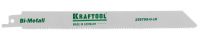 Полотно KRAFTOOL "INDUSTRIE QUALITAT" для эл/ножовки, Bi-Metall, по металлу, дереву, шаг 1,8-2,5мм, 180мм Kraftool