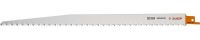 Полотно ЗУБР "ЭКСПЕРТ" S1344D для саб эл. ножовки Cr-V,быстрый,чистый распил твердой и мягкой древес,пластика,280/4,2мм Зубр