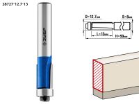 Фреза кромочная с нижним подшипником, D= 12,7мм, рабочая длина-13мм, хв.-8мм, d-12,7мм, ЗУБР Профессионал Зубр