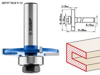 Фреза горизонтально-пазовая, D= 50,8мм, высота-5мм, хв.-12мм, d-22мм, ЗУБР Профессионал Зубр