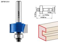 Фреза фальцевая, D= 25,4мм, рабочая длина-13мм, хв.-8мм, d-12,7мм, ЗУБР Профессионал Зубр