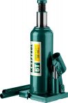 Домкрат гидравлический бутылочный "Kraft-Lift", сварной, 6т, 220-435мм, KRAFTOOL 43462-6 Kraftool