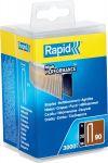 20 мм скобы узкие, супертвердые, закаленные тип 90, 3000 шт Rapid