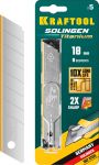 SOLINGEN Titanium 18 мм лезвия сегментированные с покрытием TiN, 8 сегментов, 5 шт Kraftool