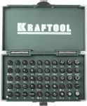 Набор KRAFTOOL Биты "ЕХPERT" "X-Drive", кованые, торсионные, Cr-Mo, система насечек "NSS", 50 предметов, в боксе Kraftool