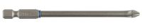 Бита ЗУБР "ЭКСПЕРТ" торсионная кованая, обточенная, хромомолибденовая сталь, тип хвостовика E 1/4", PZ2, 100мм, 1шт Зубр