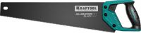 Ножовка для точного реза "Alligator BLACK", 450 мм, 11 TPI 3D зуб Kraftool