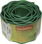 Лента бордюрная Grinda, цвет зеленый, 10см х 9 м Grinda