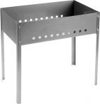 Мангал GRINDA "BARBECUE", толщина 0,8мм, в коробке, 500х300х500мм Grinda