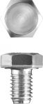 Болт ЗУБР "МАСТЕР" с шестигранной головкой, ГОСТ 7798-70, класс прочности 5.8, оцинкованный, M8x12мм, 5кг Зубр
