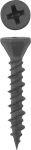 Саморезы ЗУБР "МАСТЕР" фосфатированные, для гипсоволоконных листов, двухзаходная резьба, 3.9x25мм, 8000шт Зубр