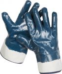 Перчатки ЗУБР "МАСТЕР" рабочие с полным нитриловым покрытием, размер XL (10) Зубр