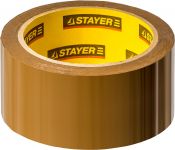Лента STAYER "MASTER" клеящая, коричневая, толщина 45 мк, 48мм х 60м Stayer