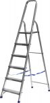 Лестница-стремянка алюминиевая, 6 ступеней, 124 см СИБИН