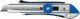 Металлический обрезиненный нож с винтовым фиксатором Титан-В, сегмент. лезвия 18 мм, ЗУБР Профессионал - фото 1