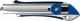 Металлический обрезиненный нож с винтовым фиксатором Титан-В, сегмент. лезвия 18 мм, ЗУБР Профессионал - фото 4