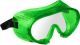 Защитные прозрачные очки ЗУБР МАСТЕР 3 закрытого типа с прямой вентиляцией - фото 1