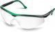 KRAFTOOL BASIC, открытого типа, прозрачные, стекло-моноблок с покрытием устойчивым к истиранию и запотеванию, защитные очки (110317) - фото 1