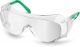 KRAFTOOL ULTRA, открытого типа, прозрачные, линза увеличенного размера устойчивая к царапинам и запотеванию, защитные очки (110461) - фото 1