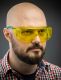 KRAFTOOL ULTRA, открытого типа, жёлтые, линза увеличенного размера устойчивая к царапинам и запотеванию, защитные очки (110462) - фото 3