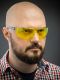 ЗУБР БОЛИД, открытого типа, жёлтые, сферические линзы, устойчивые к запотеванию, защитные очки, Профессионал (110486) - фото 3