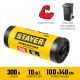 STAYER HEAVY DUTY 300 л, чёрные, 10шт, особопрочные, строительные мусорные мешки (39157-300) - фото 2