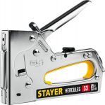 STAYER HERCULES-53 тип 53 (A/10/JT21) 23GA тип 53 (A/10/JT21) 23GA(4-14мм)/13/300, стальной рессорный степлер (31519) Stayer