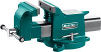 KRAFTOOL STEEL, 125 мм, Стальные слесарные тиски (32701-125) Kraftool