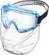 ЗУБР ПАНОРАМА ЩИТ, закрытого типа, стекло из ударопрочного поликарбоната, в комплекте со щитком, защитные очки с непрямой вентиляцией, Профессионал ( - фото 1