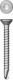 KRAFTOOL DS-C 38 х 4.2 мм, А2, сверло, потай, ТХ20, саморез нержавеющий, 300 шт (300932-42-038) - фото 1