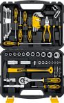 STAYER UNIVERSAL 83, 83 предм., (1/2"+ 1/4"), универсальный набор инструмента, Professional (27710-H83) Stayer
