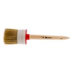 Кисть круглая, №20, 65 мм, натуральная щетина, деревянная ручка. MATRIX