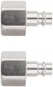 Адаптеры универсальные с внутренней резьбой 1/2", 2 шт. FIT